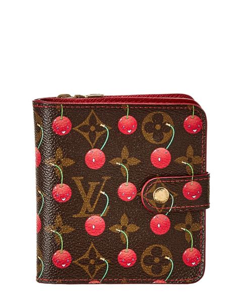 louis vuitton cherry wallet|Louis Vuitton wallet zippy.